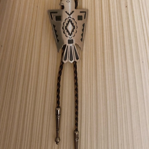 BELL TRADING POST THUNDERBIRD BOLO NECKLACE  Alburquerque , NM - Picture 5 of 17